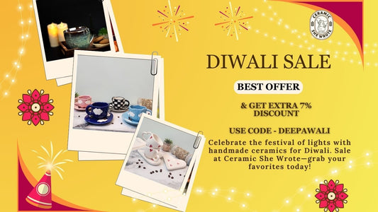 Diwali Offer: Handmade Ceramic Products That Add Elegance to Your Festivities - Ceramic She Wrote