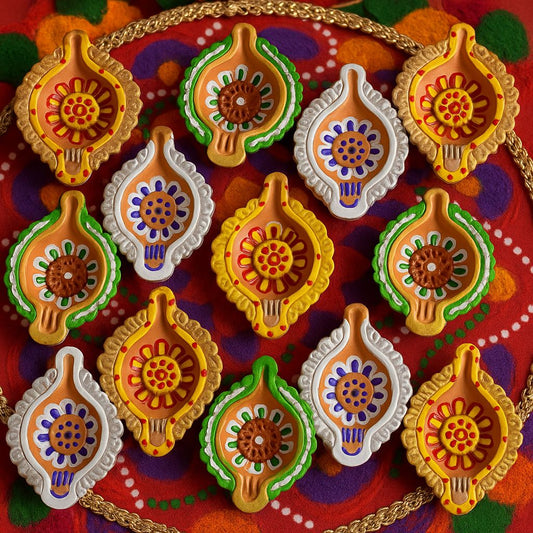 Rangoli Radiance Diyas