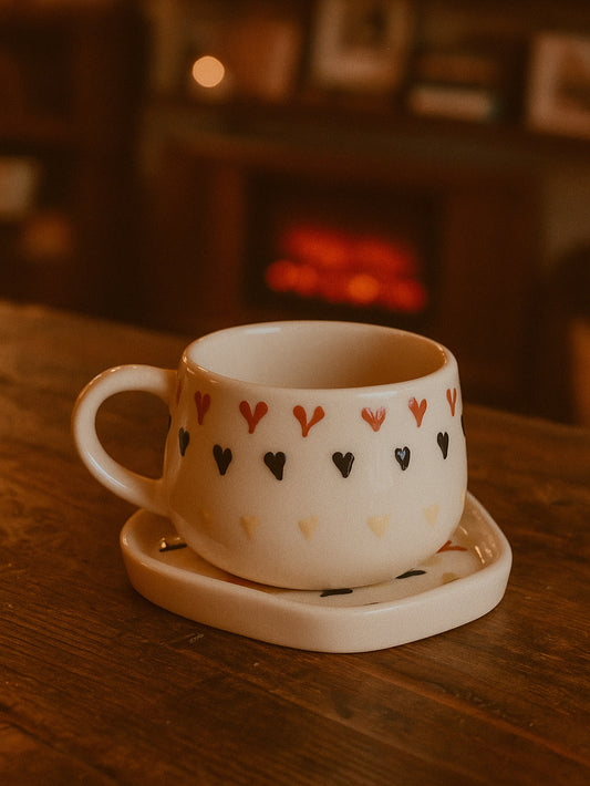 Soul Buddy Coffee Mug and Snack Plate