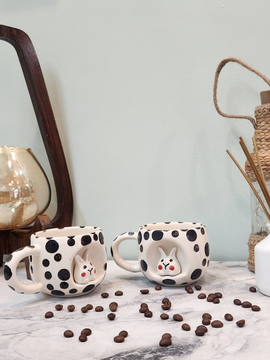 Bunny in the House Coffee Mug - Ceramic She Wrote