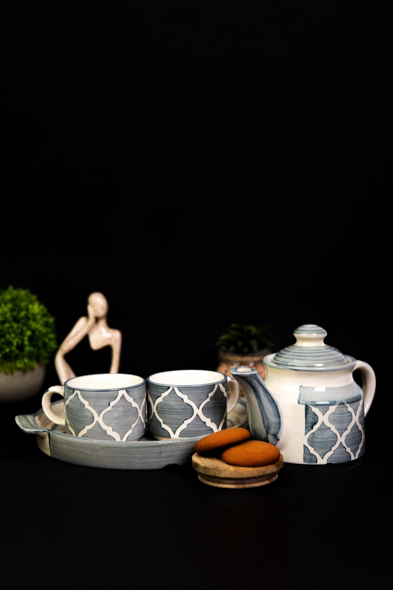 Ceramic Handcrafted Teapot Set - Ceramic She Wrote