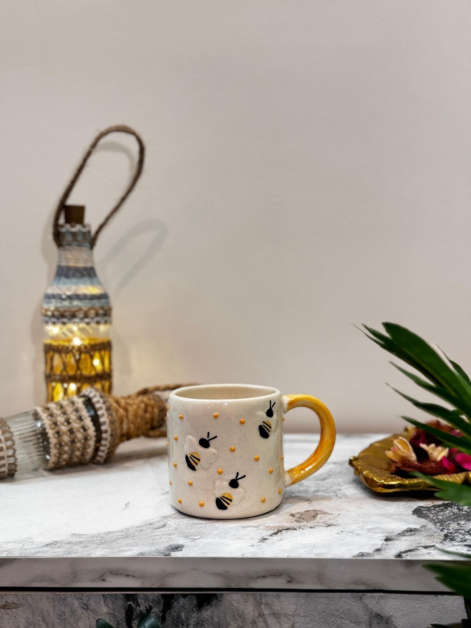 Ceramic Honeybee Coffee Mugs - Ceramic She Wrote