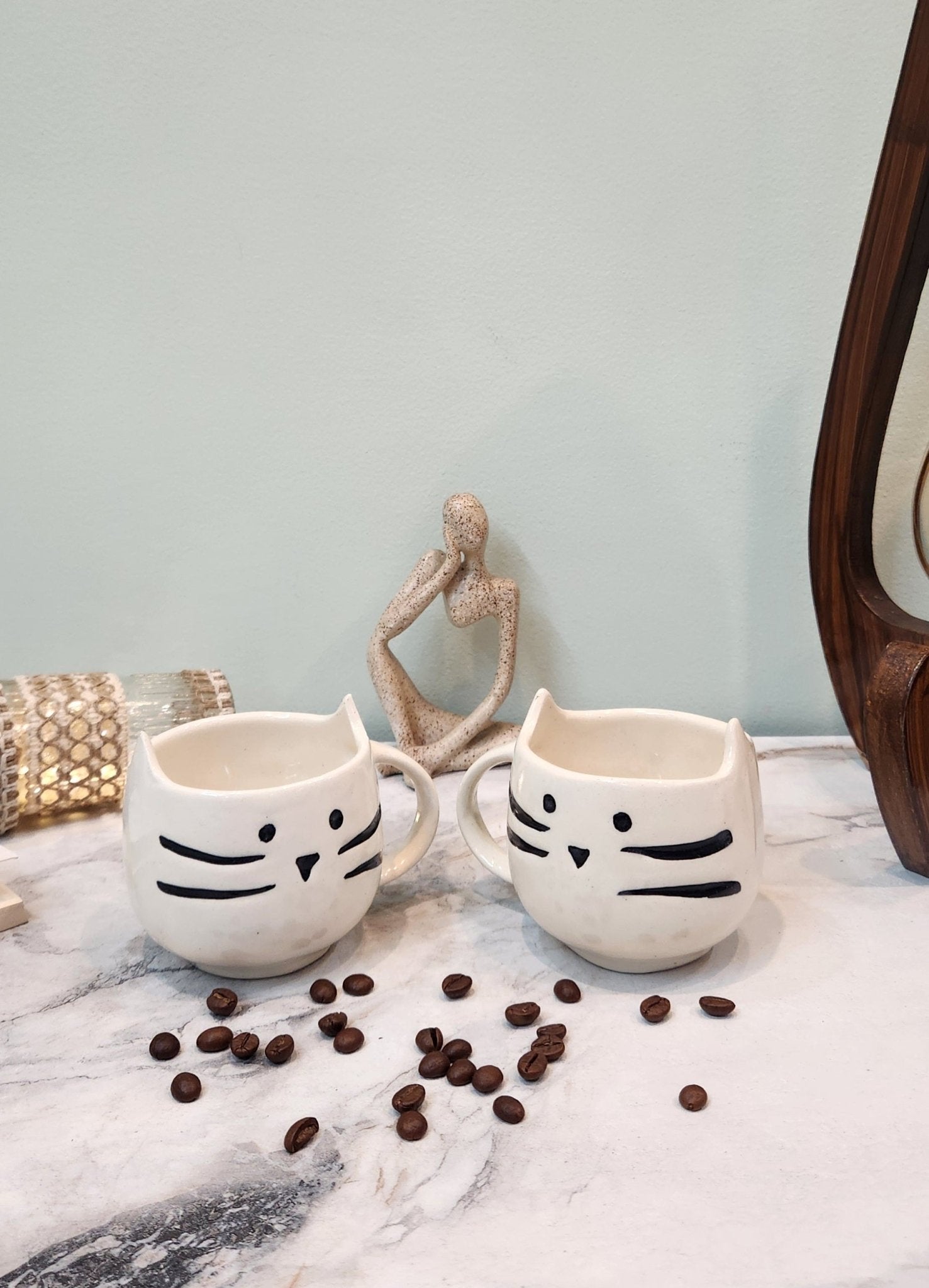 Cunning Cat Ceramic Coffee & Tea Mugs - Ceramic She Wrote