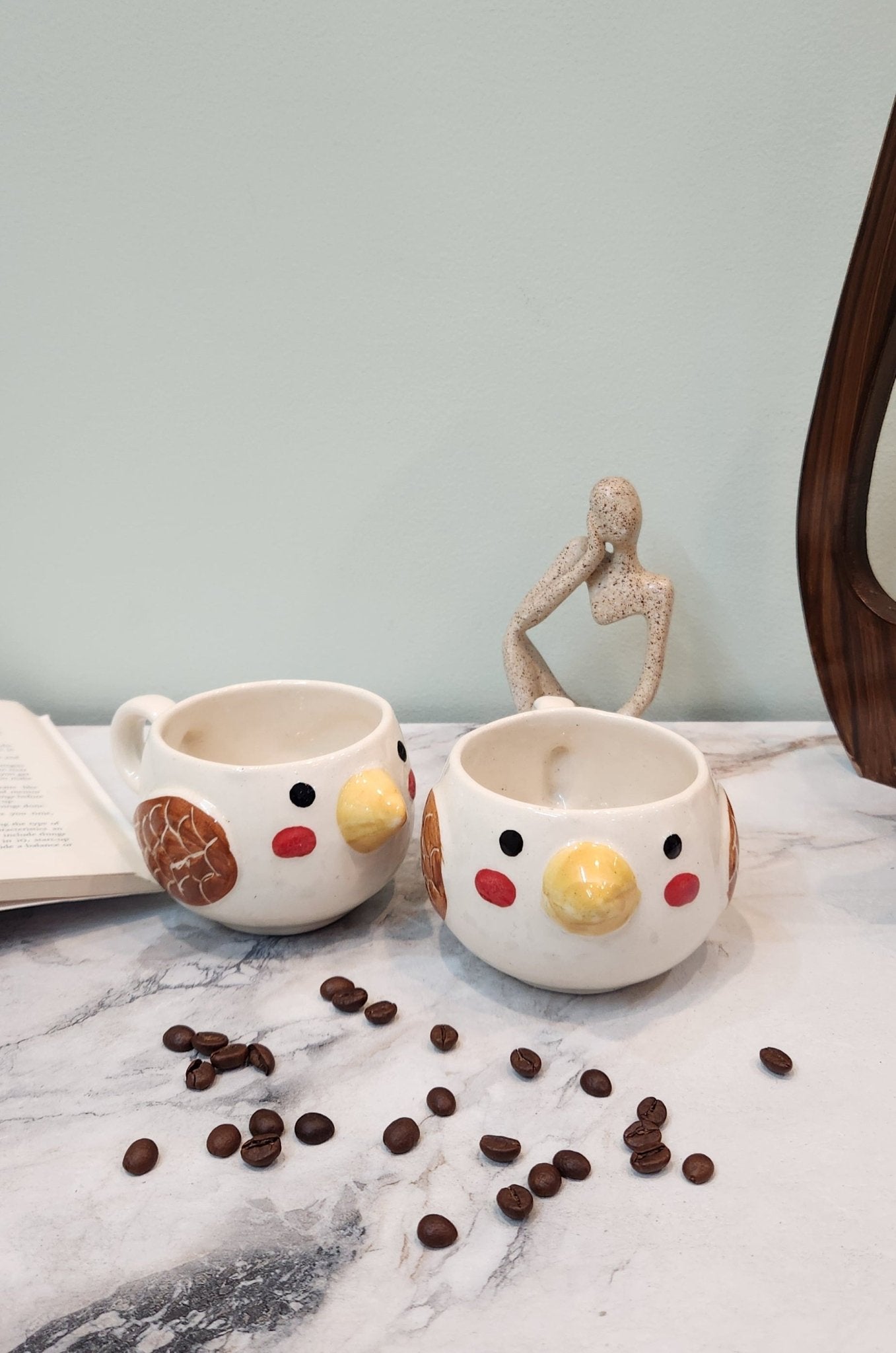 Flying Bird Ceramic Coffee & Tea Mugs - Ceramic She Wrote