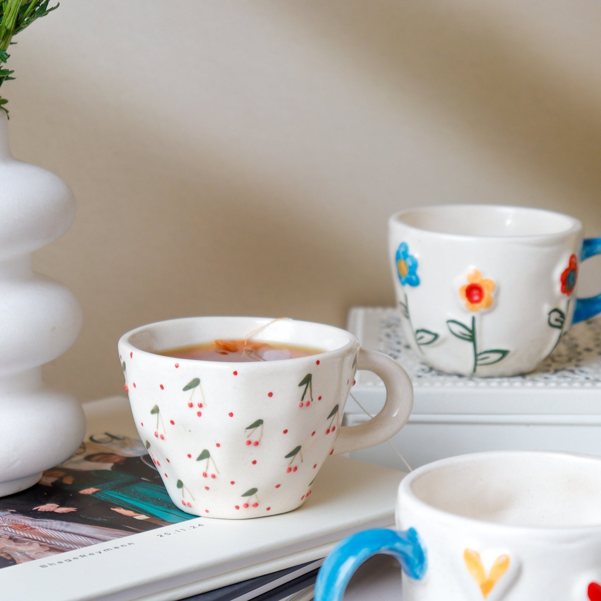 Get 4 @ Cost of 3! Cherish My Life Coffee Mugs Collection - Ceramic She Wrote