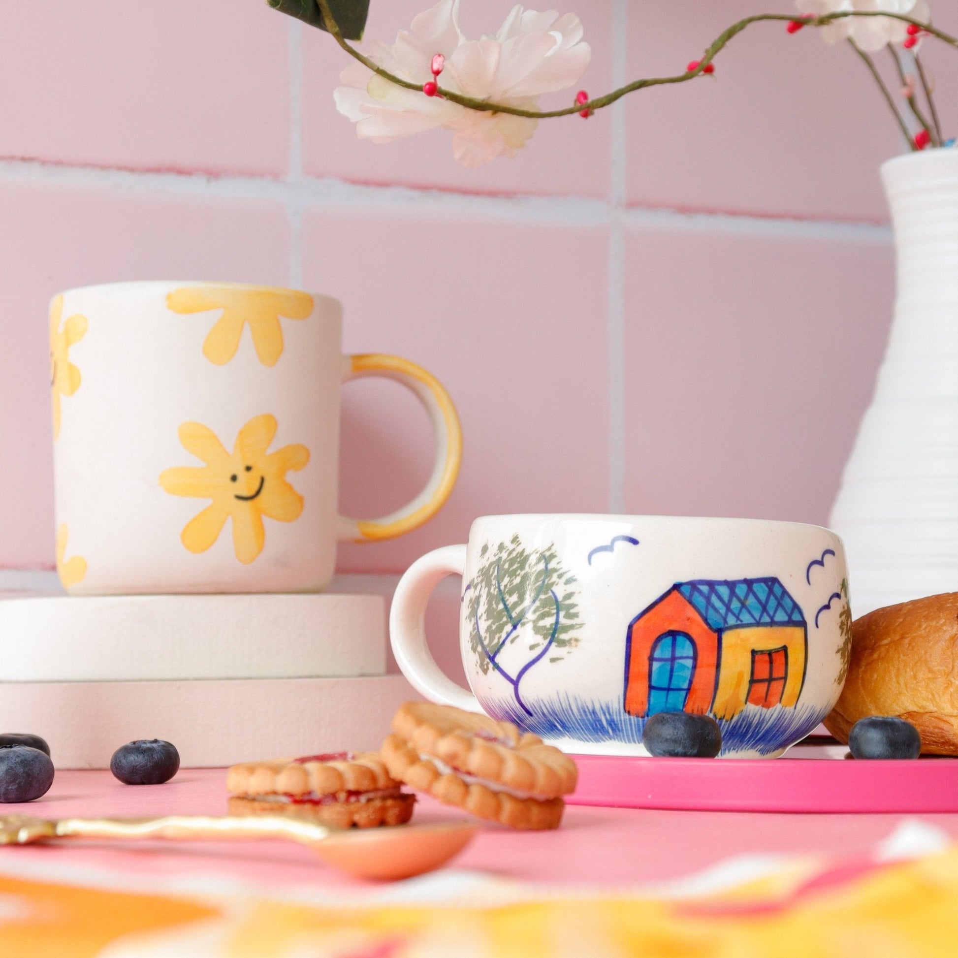 Get 4 @ Cost of 3! Good Morning Coffee Mugs Collection - Ceramic She Wrote