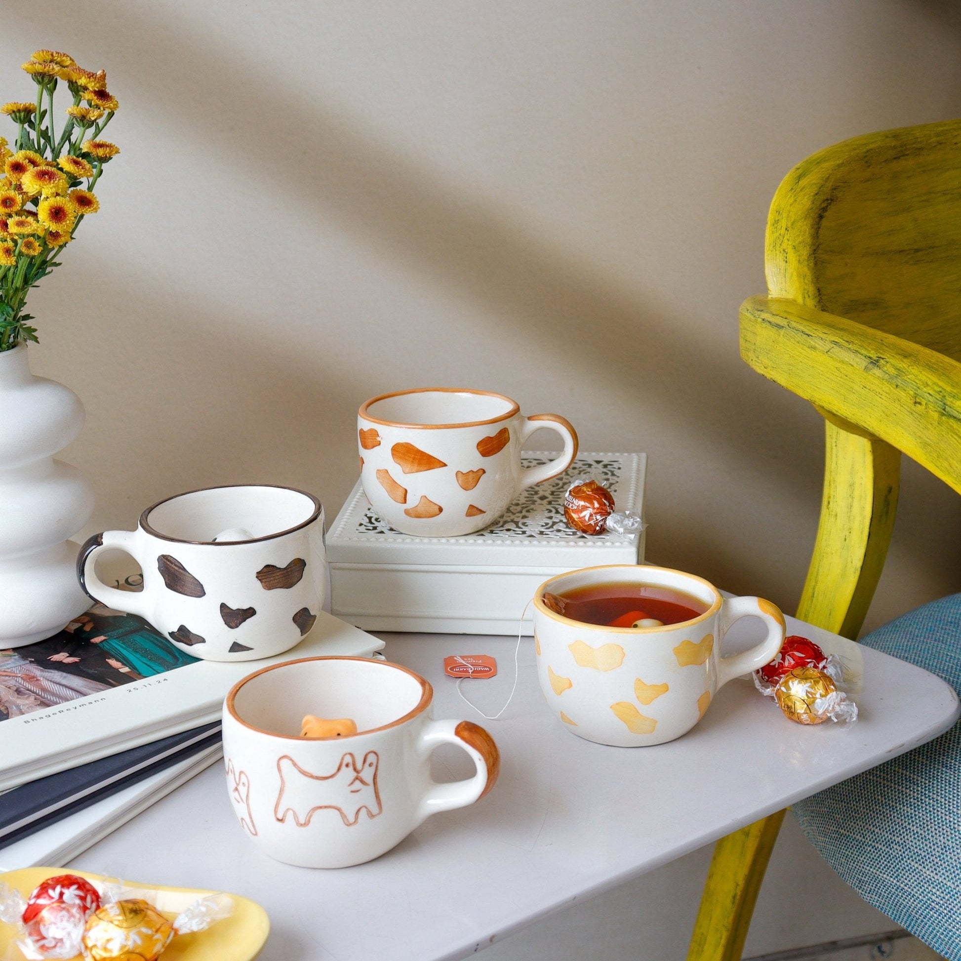 Get 4 @ Cost of 3! Pawz and Wings Coffee Mugs - Ceramic She Wrote