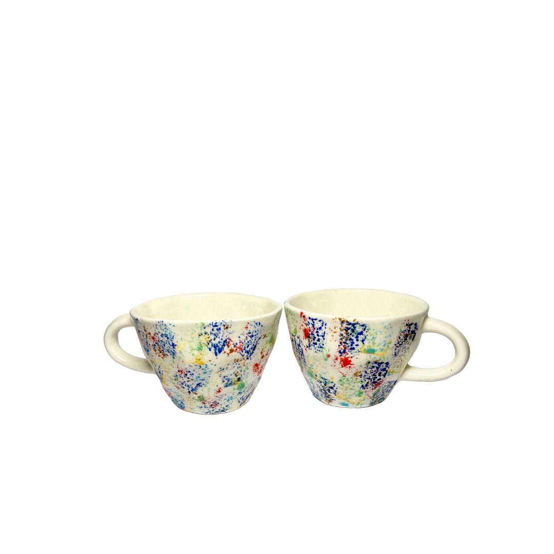 Handcrafted Ceramic Joyful Coffee Mugs - Ceramic She Wrote
