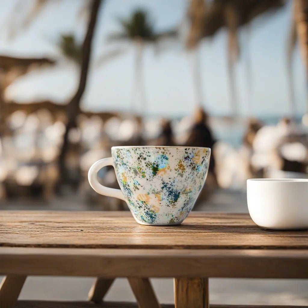 Handcrafted Ceramic Joyful Coffee Mugs - Ceramic She Wrote