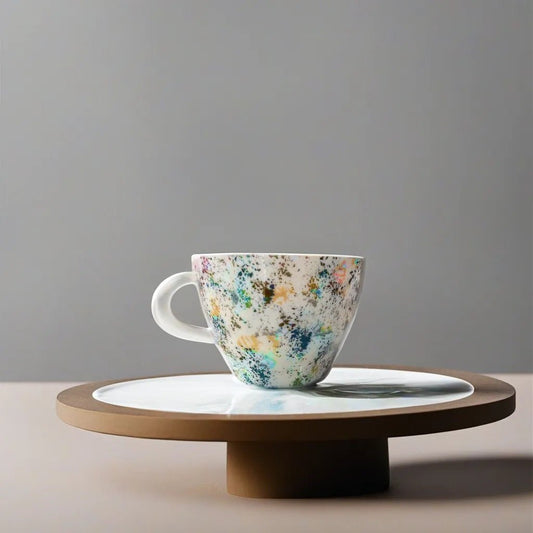 Handcrafted Ceramic Joyful Coffee Mugs - Ceramic She Wrote