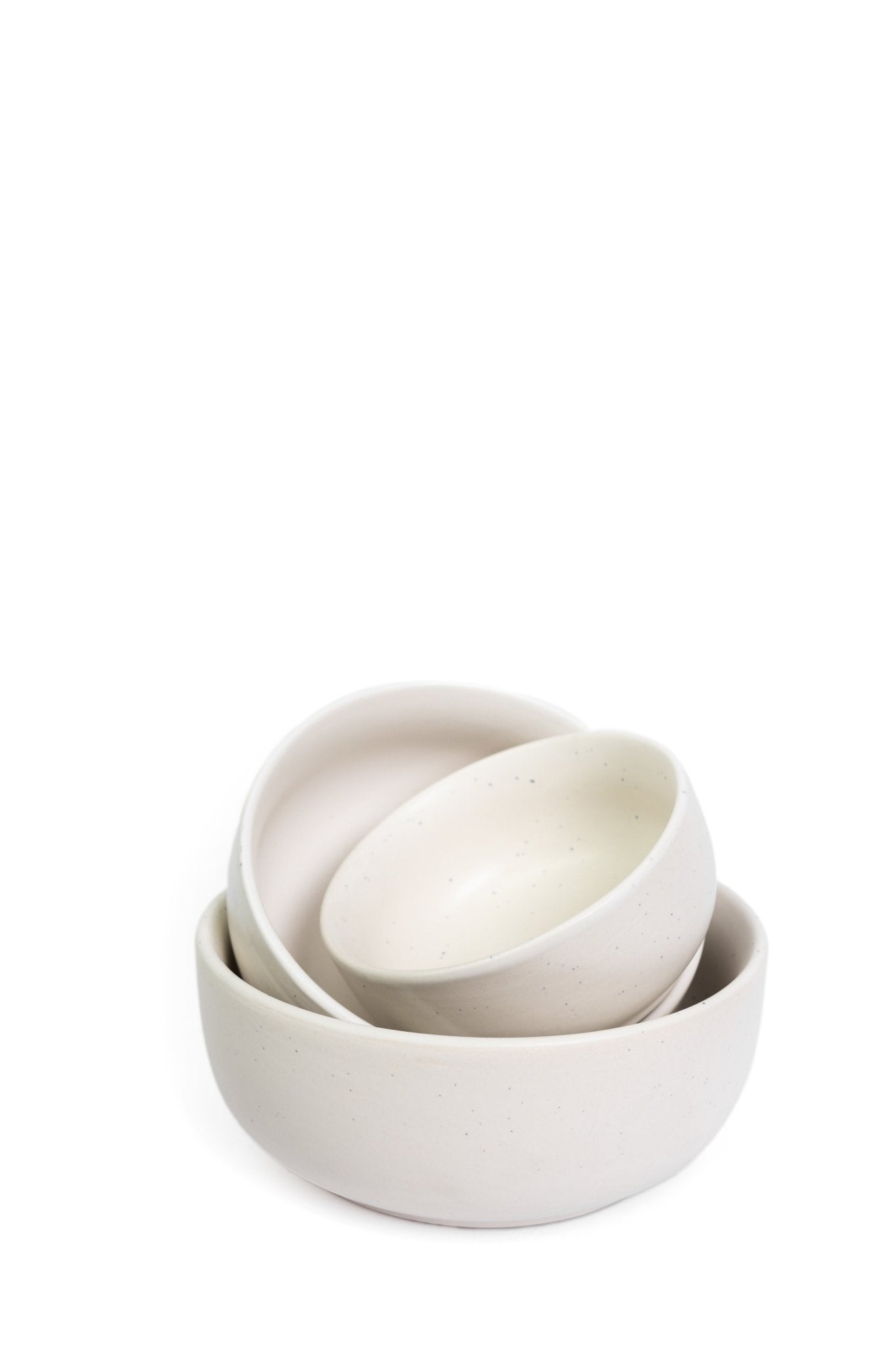 Handcrafted Ceramic Set of 3 Serving Curry Bowls with Serving Spoon - Ceramic She Wrote