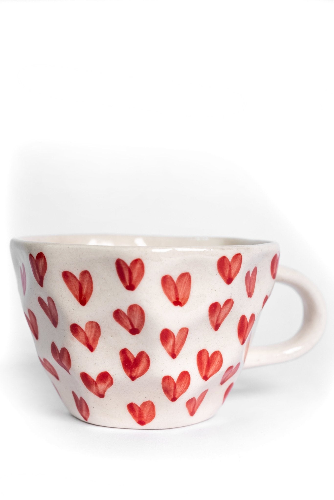 Handmade Ceramic Sweetheart Coffee and Tea Mugs - Ceramic She Wrote