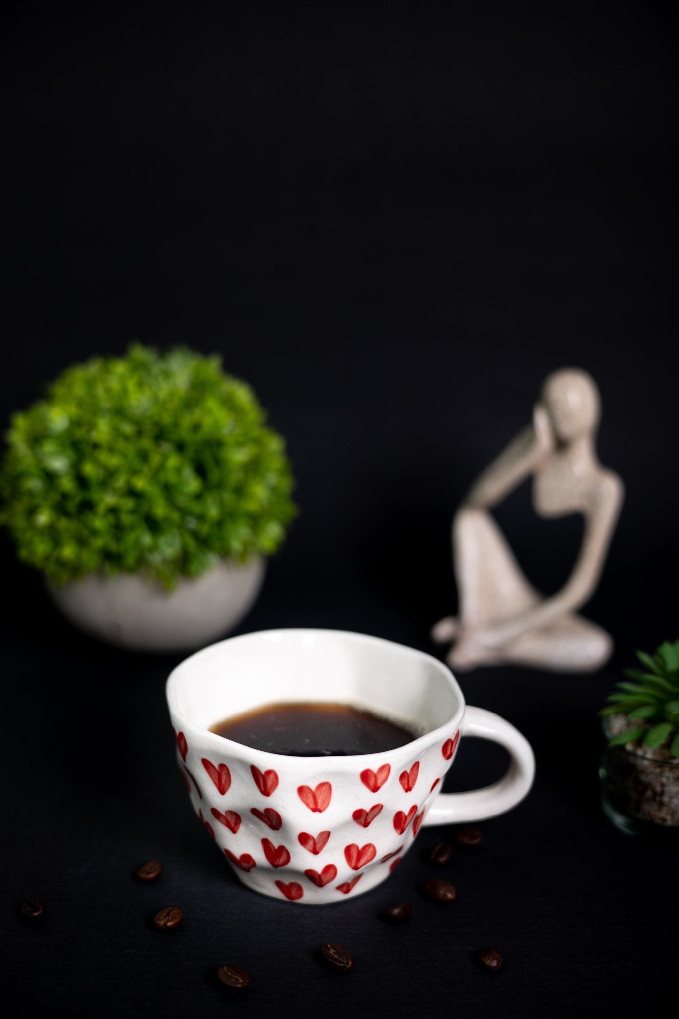 Handmade Ceramic Sweetheart Coffee and Tea Mugs - Ceramic She Wrote