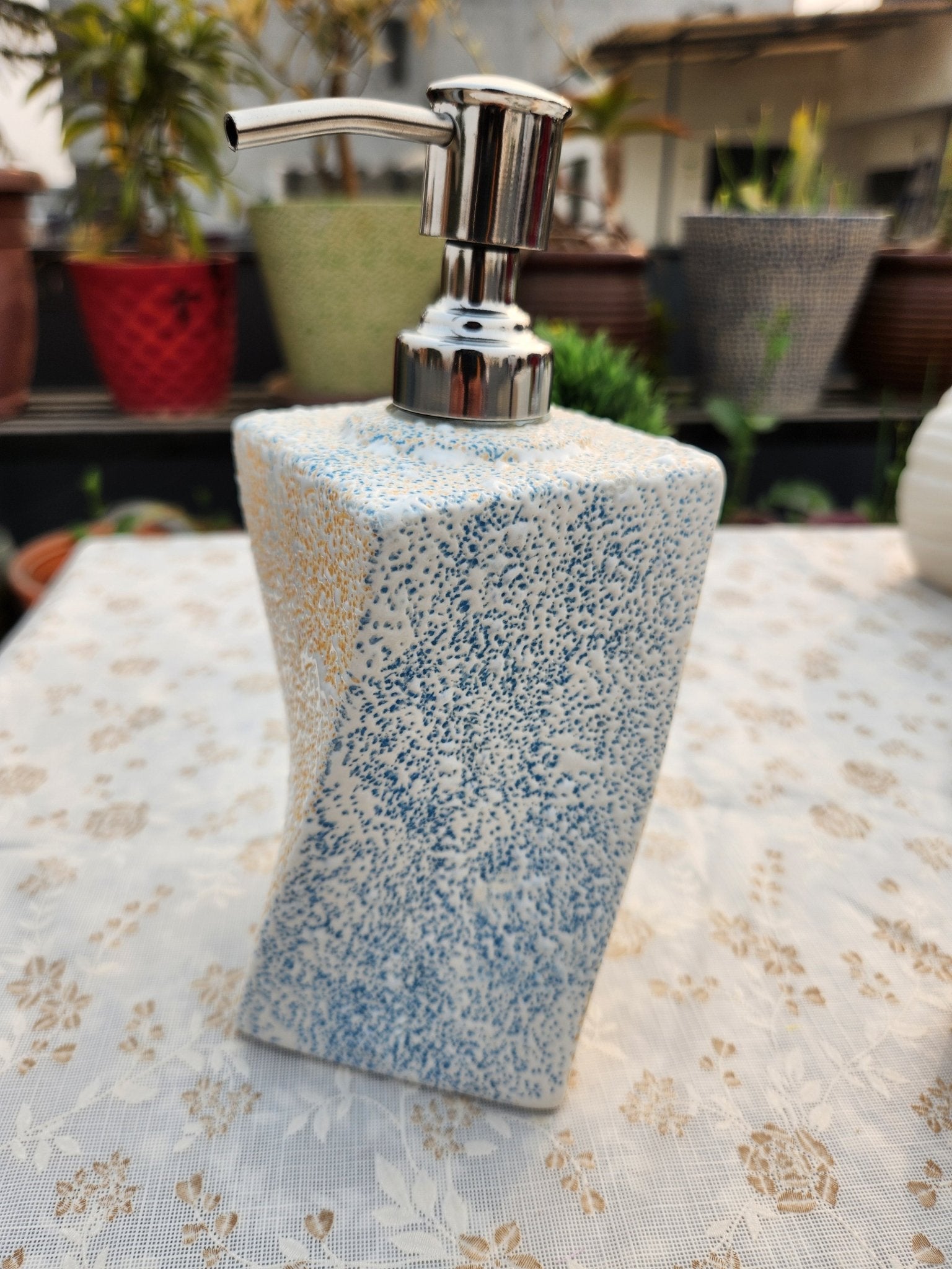 Set of 3 Ultra Modern Ceramic Bathroom Accessories in - Ceramic She Wrote
