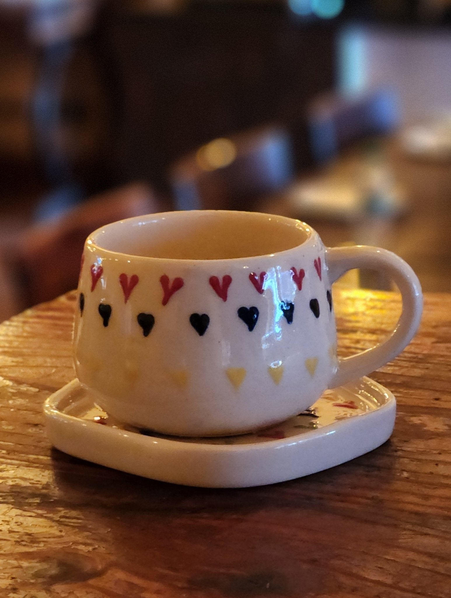 Soul Buddy Coffee Mug and Snack Plate - Ceramic She Wrote