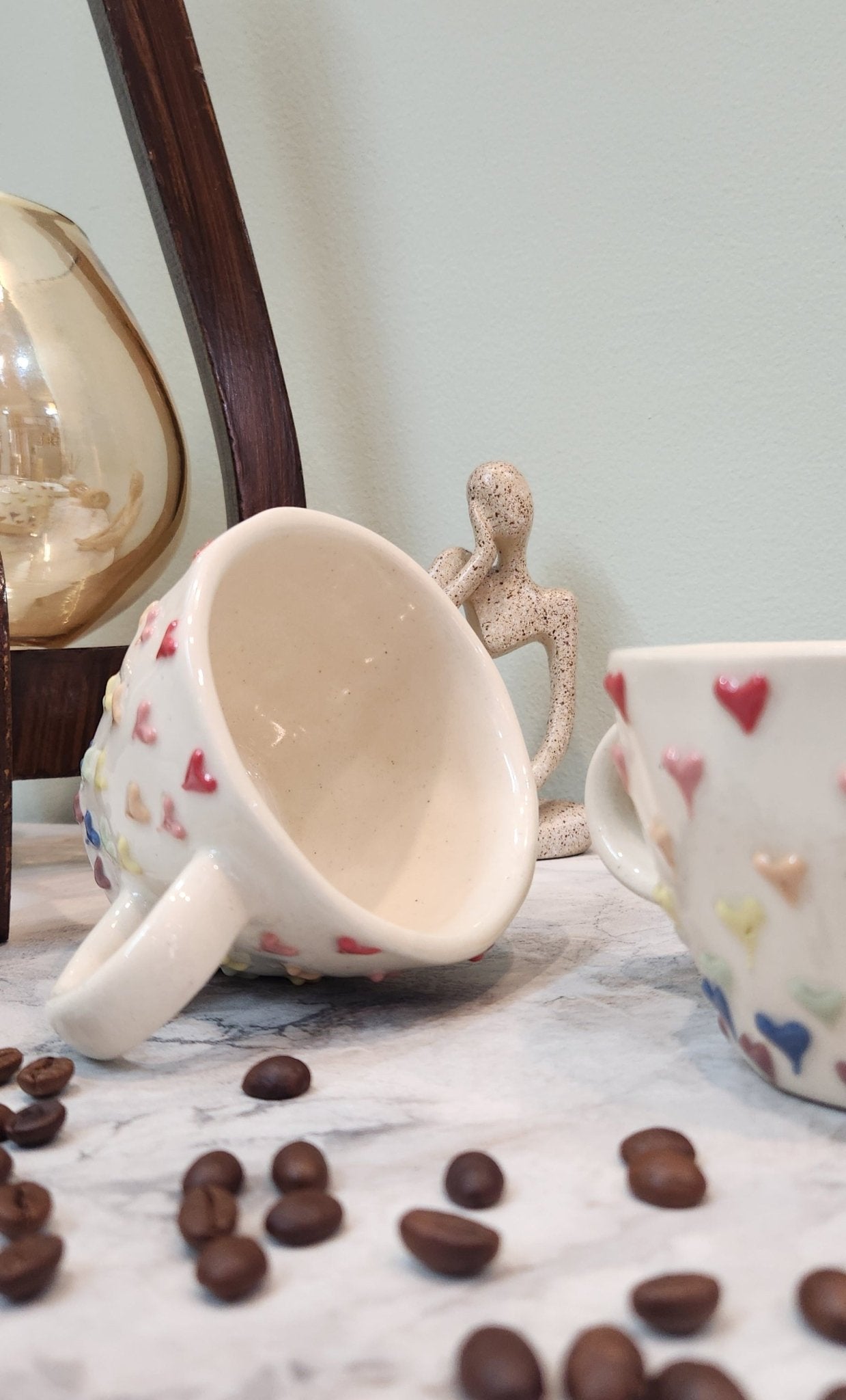 Sparkling Heart Coffee Mug - Ceramic She Wrote
