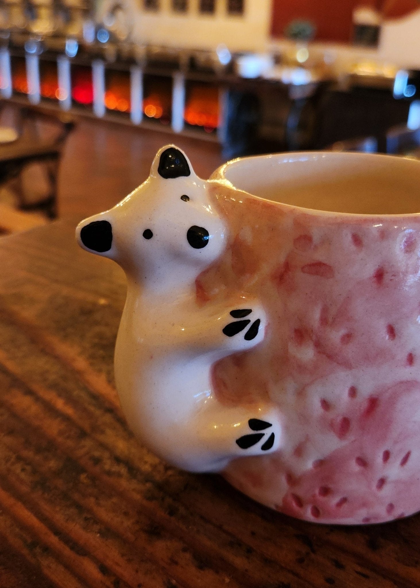 The Bear Hug Coffee Mug - Ceramic She Wrote