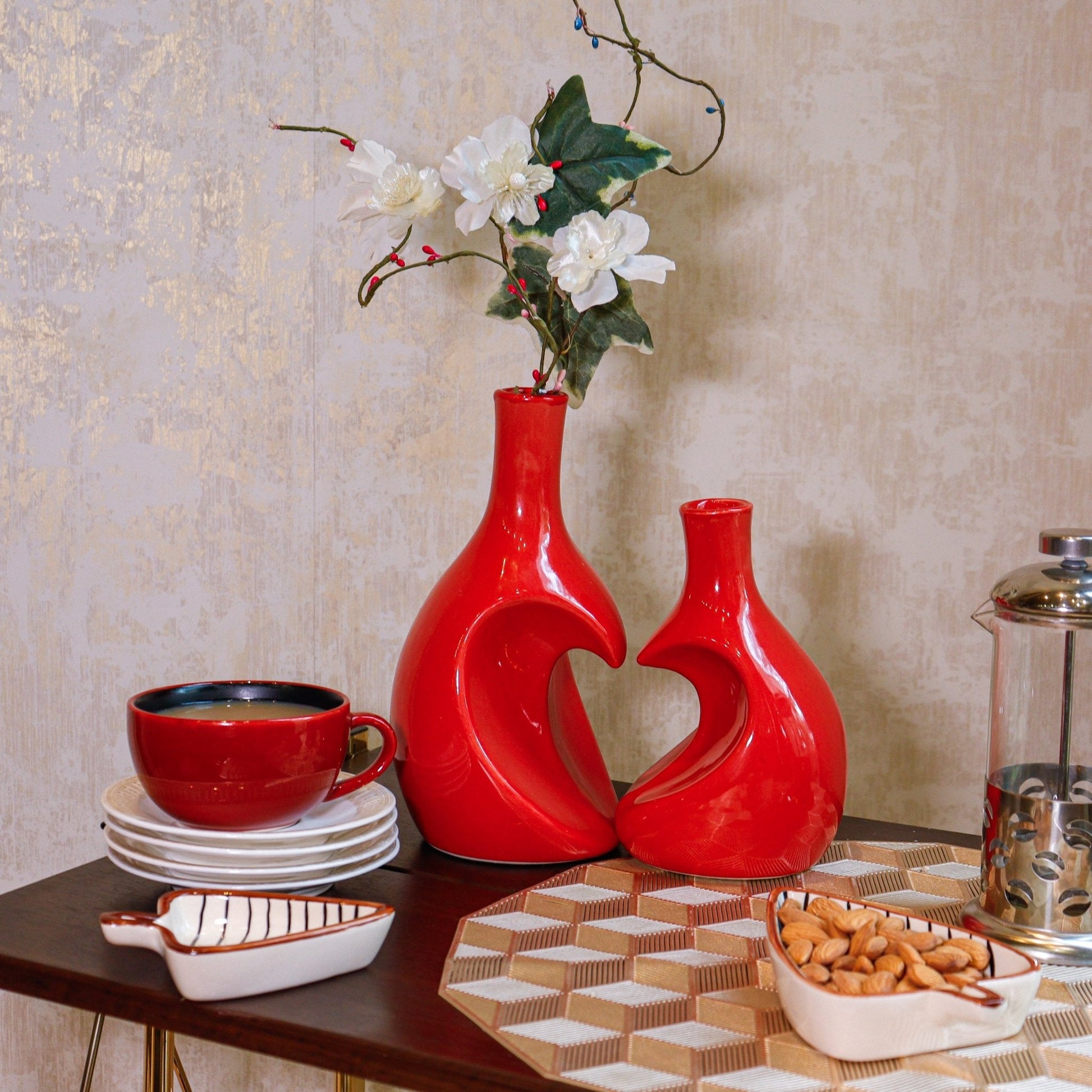 The Luxe : Eternal Love Flower Vase - Ceramic She Wrote