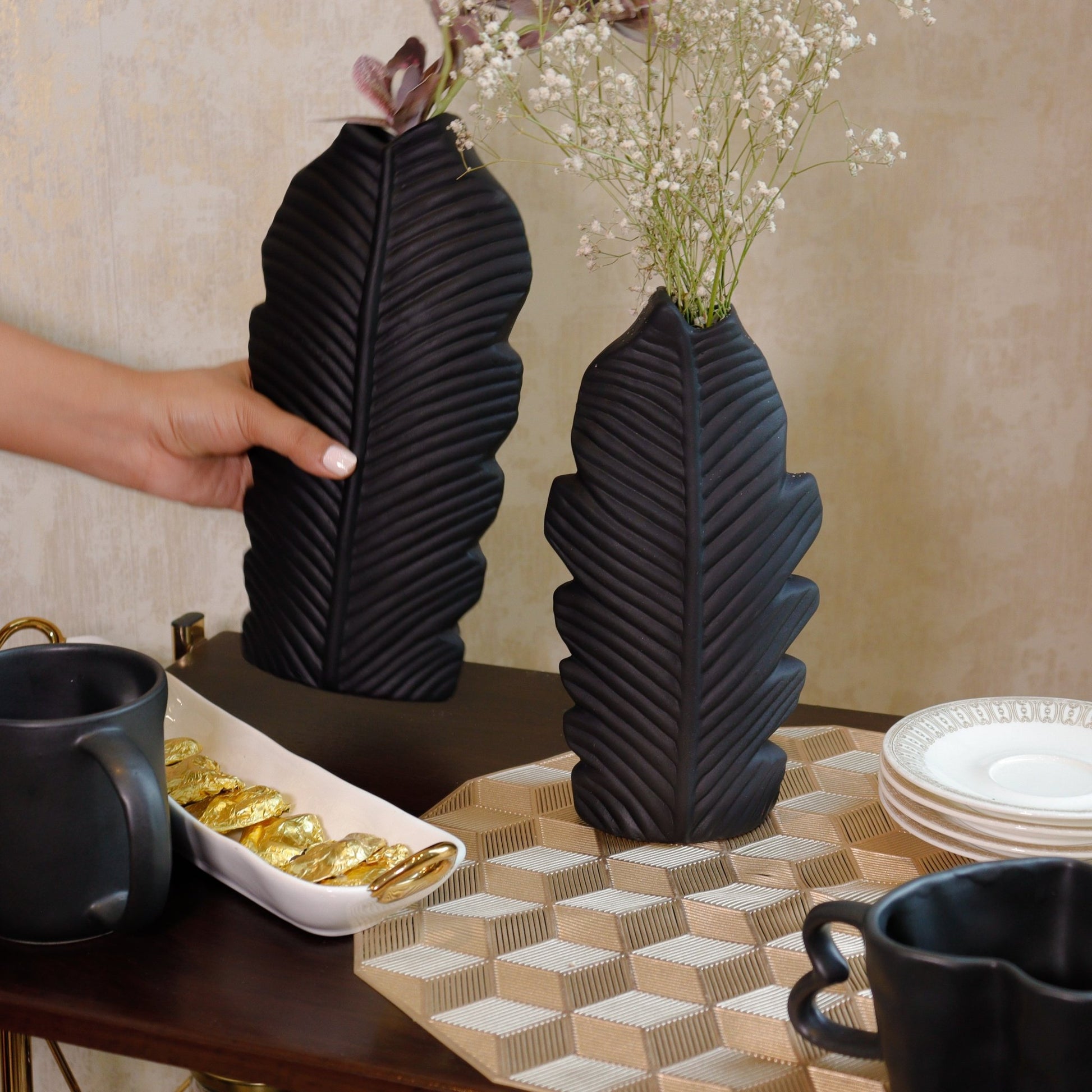 The Luxe : Shadow Twins Flower Vase - Ceramic She Wrote