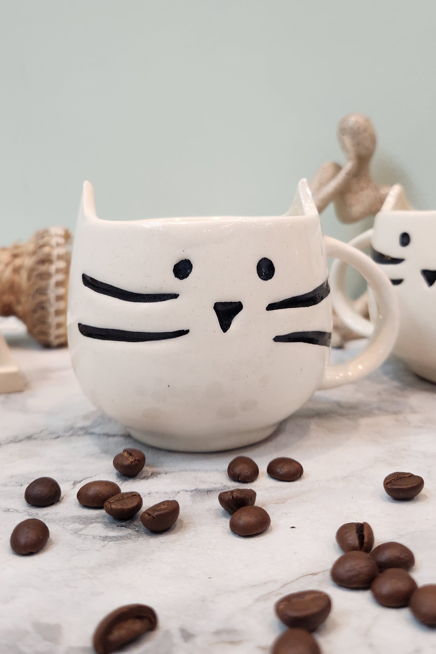 Cunning Cat Ceramic Coffee & Tea Mug