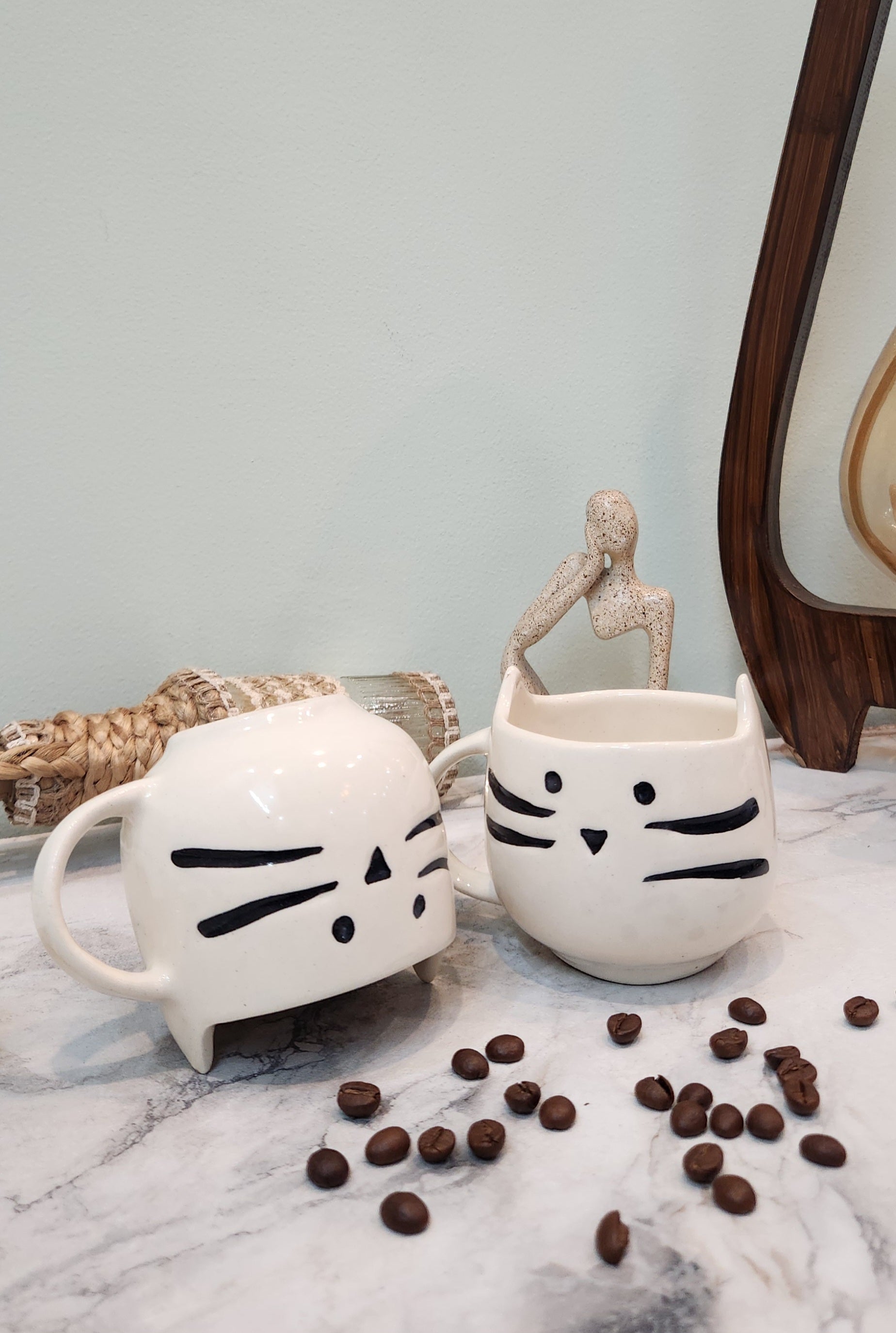 Cunning Cat Ceramic Coffee & Tea Mug