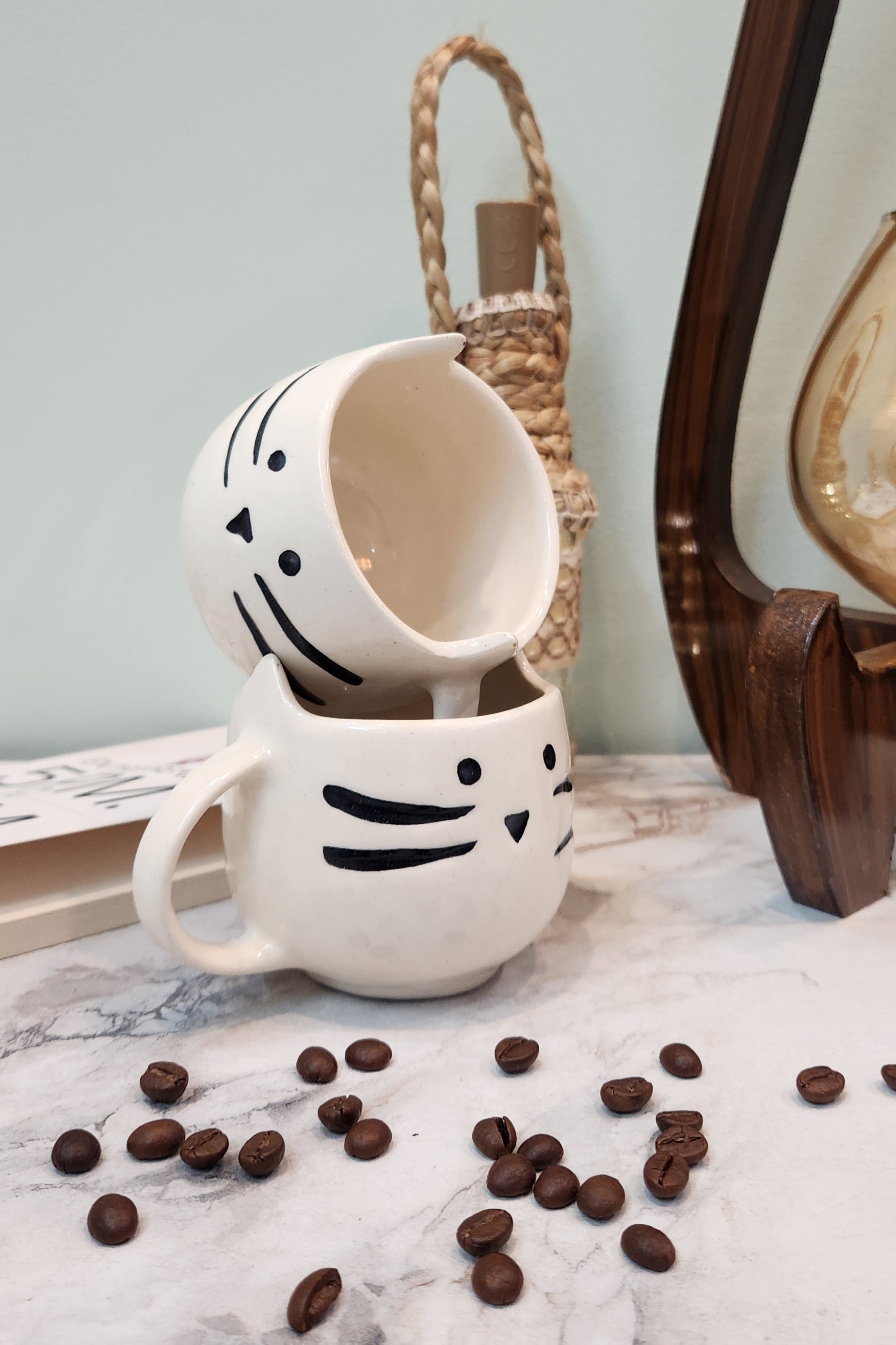 Cunning Cat Ceramic Coffee & Tea Mug