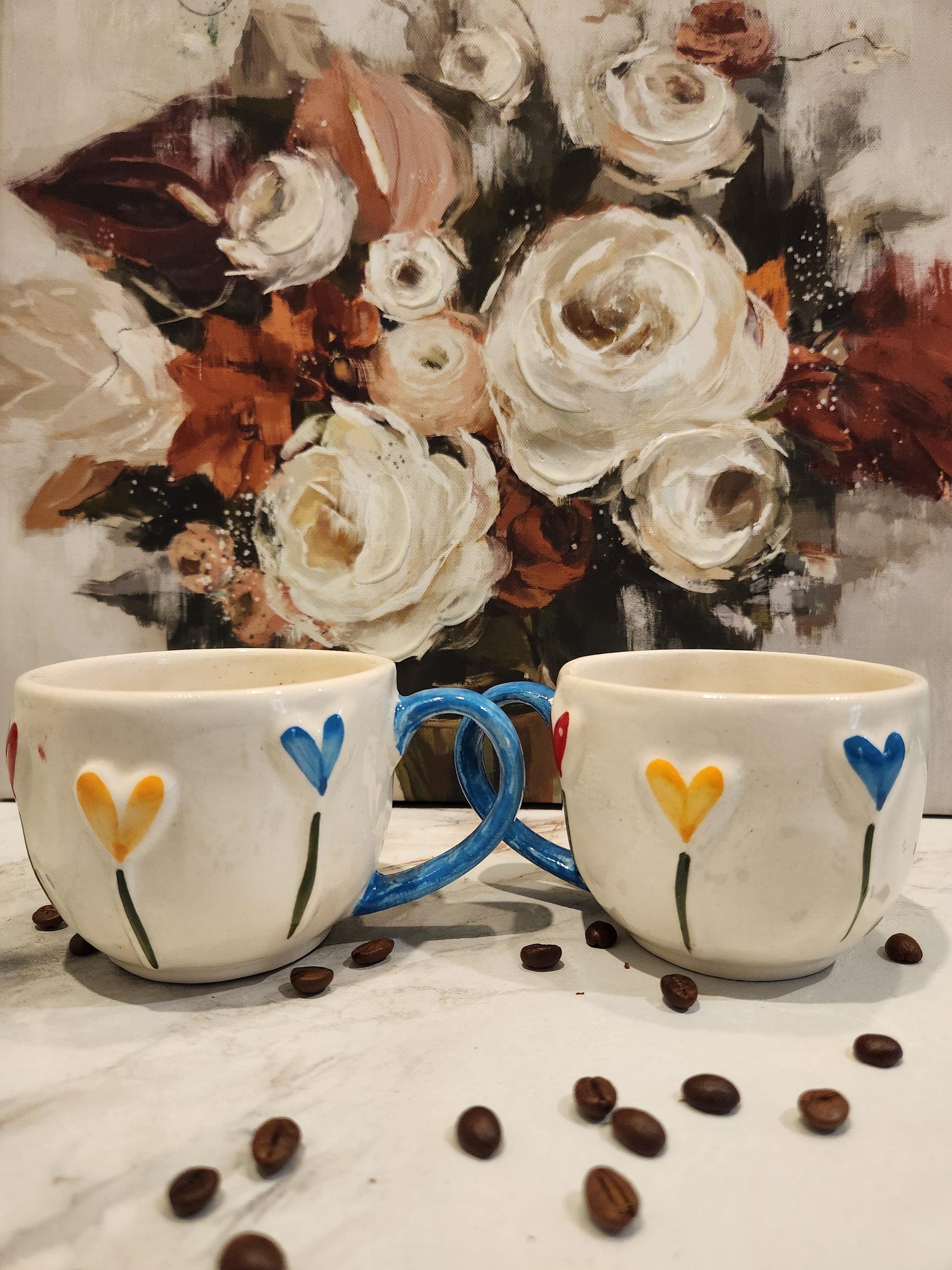 Falling For You Ceramic Coffee Mugs