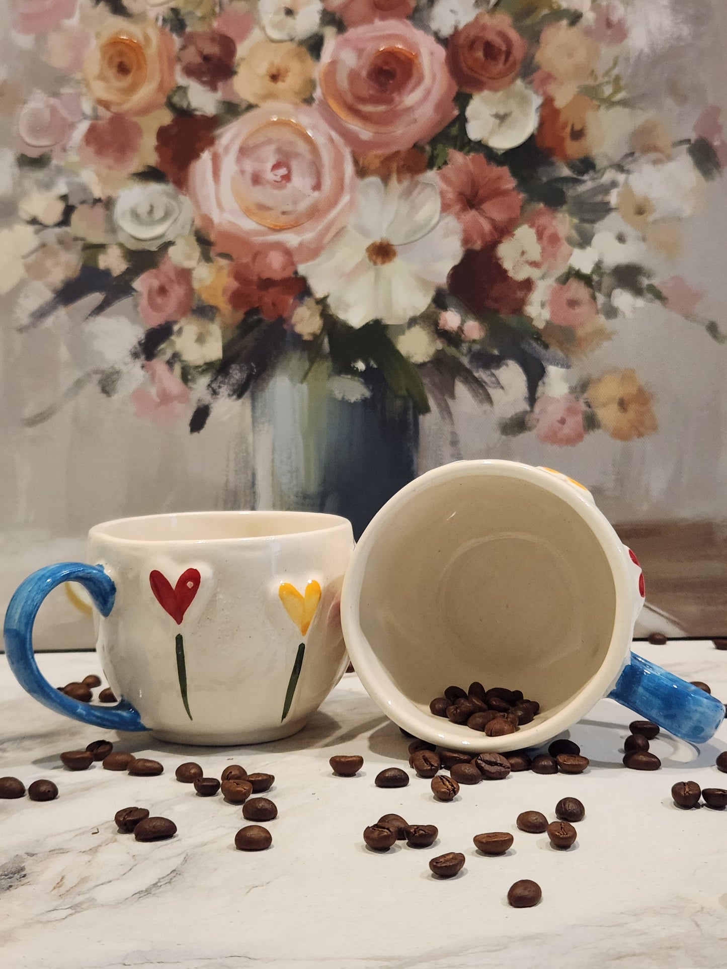 Falling For You Ceramic Coffee Mugs