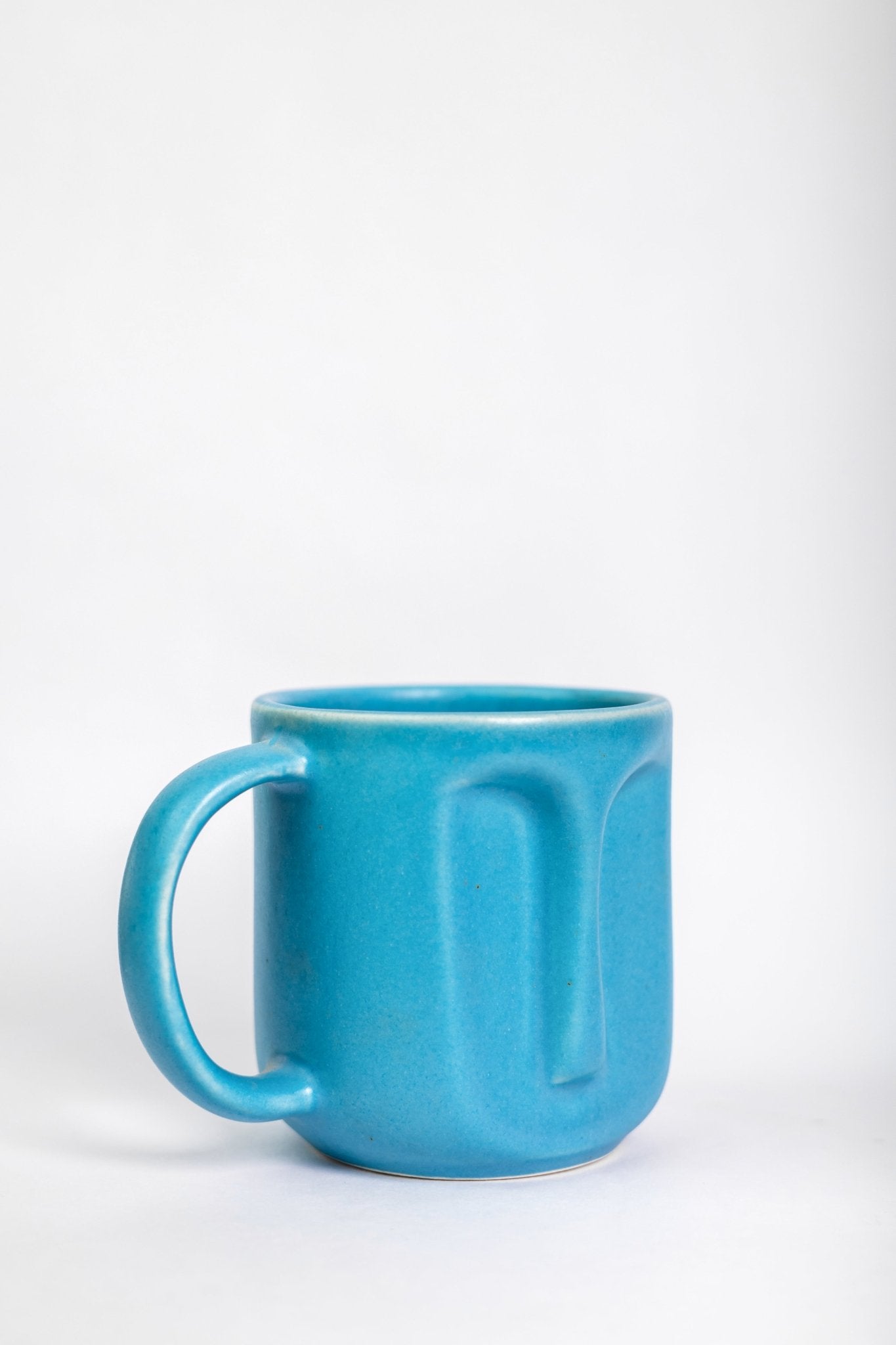 Abstract Face Art Design Handcrafted Ceramic Coffee Mug - Ceramic She Wrote
