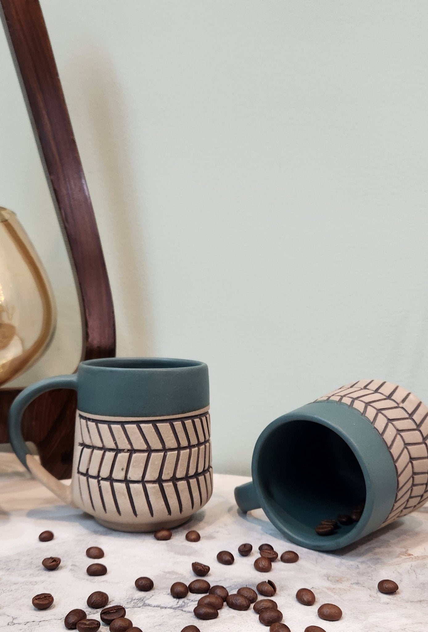 Cafe Calm Coffee Mug - Ceramic She Wrote