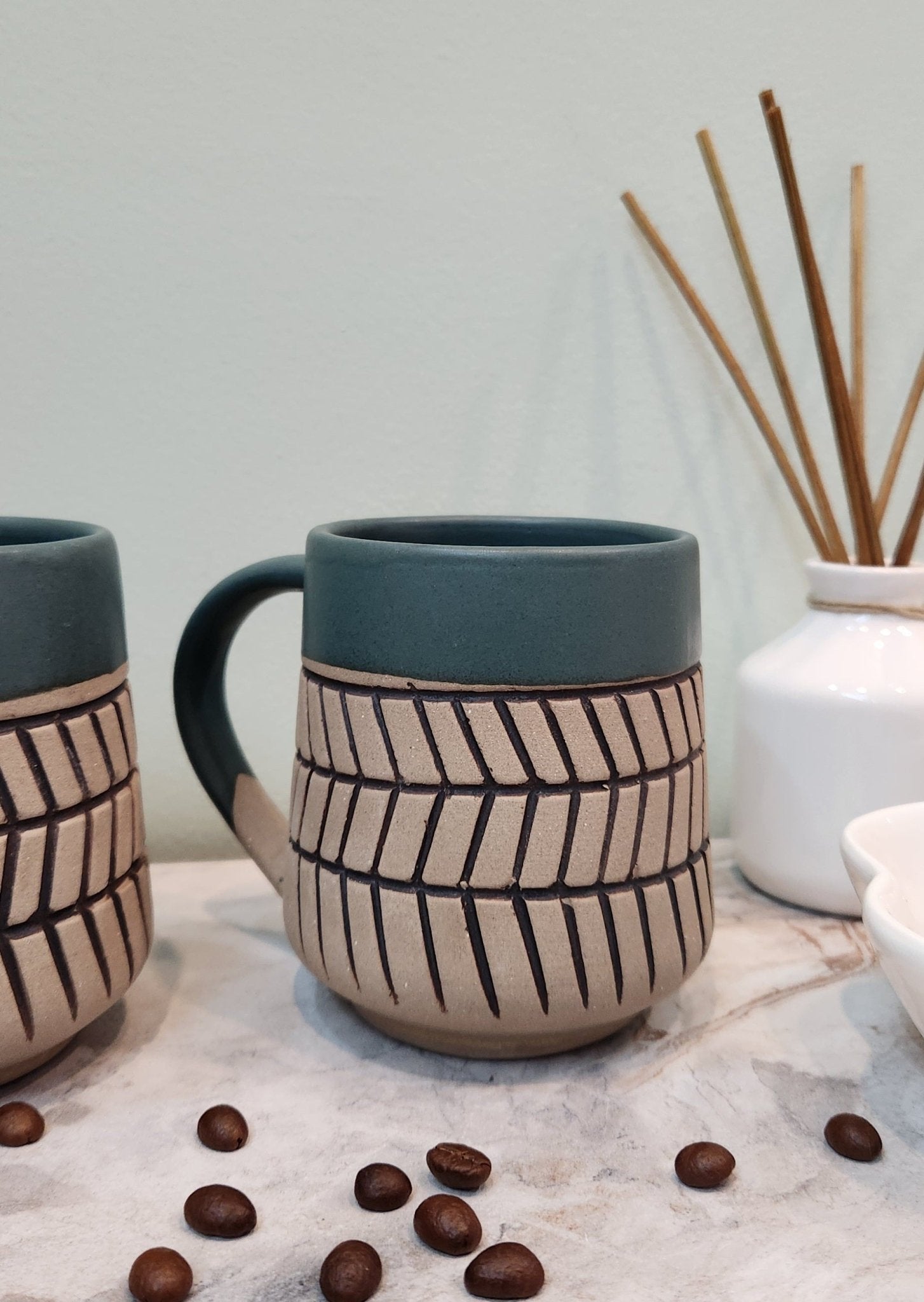 Cafe Calm Coffee Mug - Ceramic She Wrote