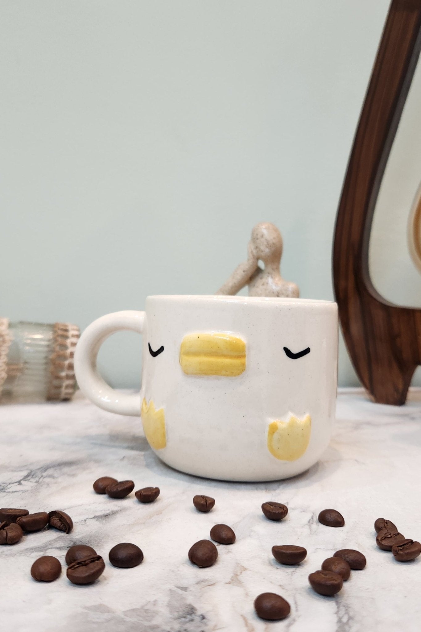 Sleepy Duck Ceramic Coffee & Tea Mugs - Ceramic She Wrote