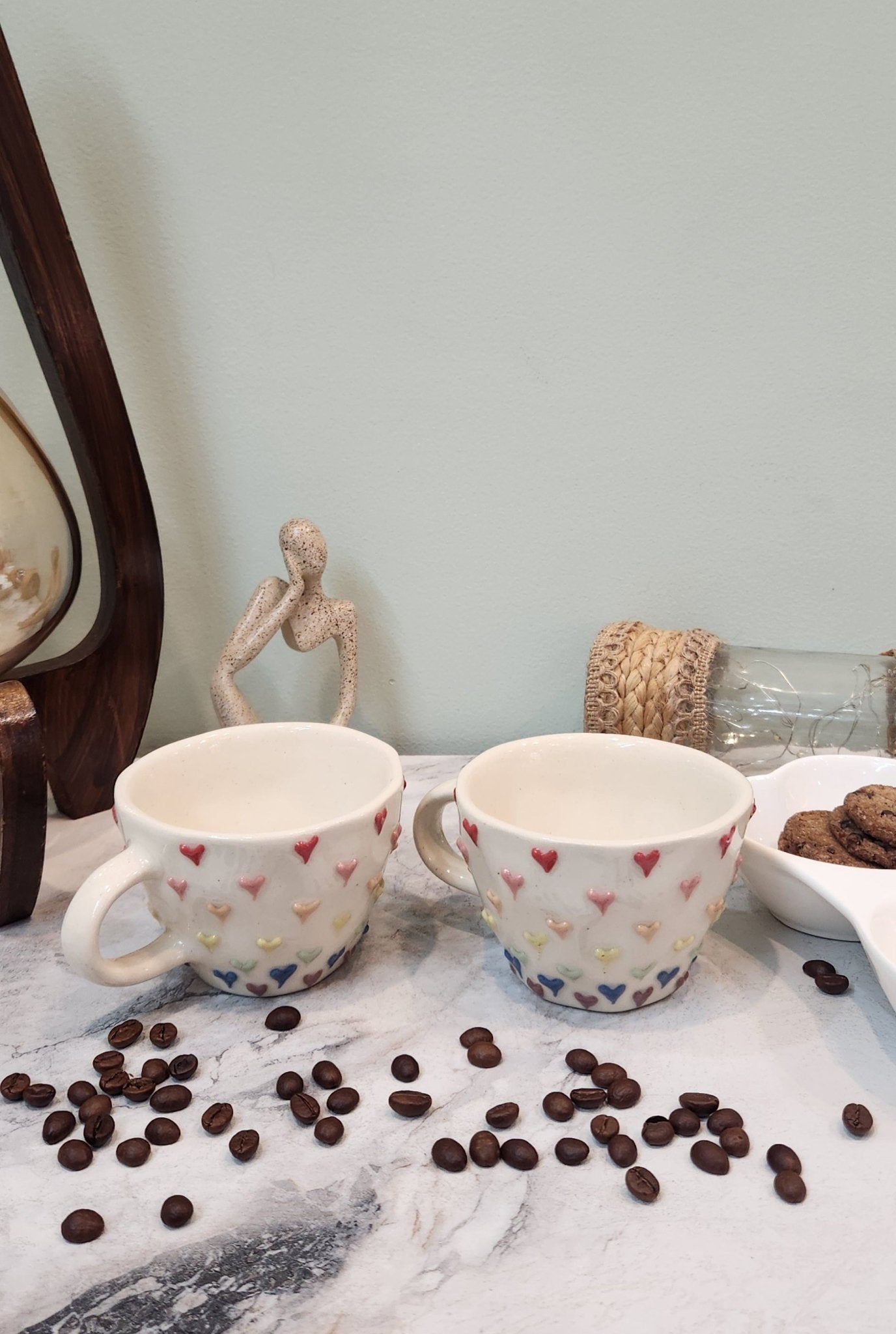 Sparkling Heart Coffee Mug - Ceramic She Wrote